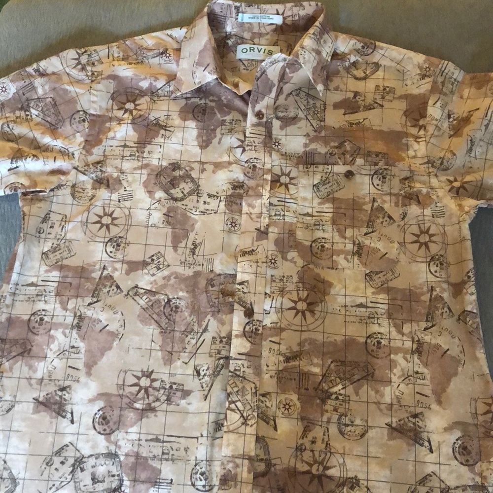 Orvis Short sleeve button down